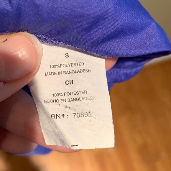 LAYER 8 Windbreaker - Purple Zip-Up with Pockets - Picture 6 of 7